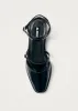 Aveline Black Leather Ballet Flats sold by Alohas