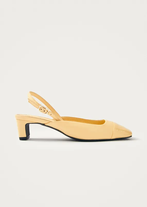 Lindy Bliss Vanilla Leather Pumps sold by Alohas