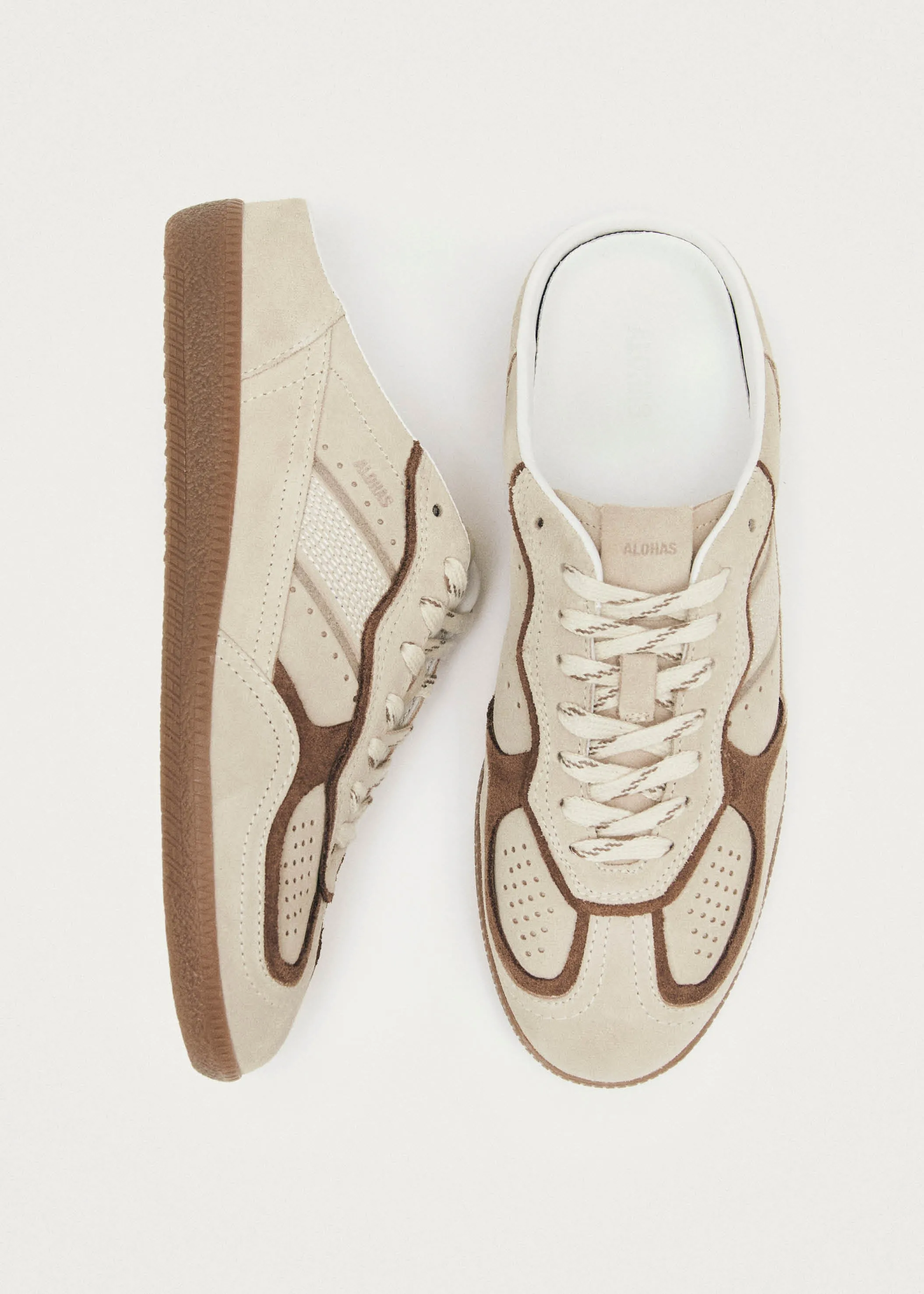 Tb.490 Mule Cream Leather Sneakers sold by Alohas product image thumbnail 4
