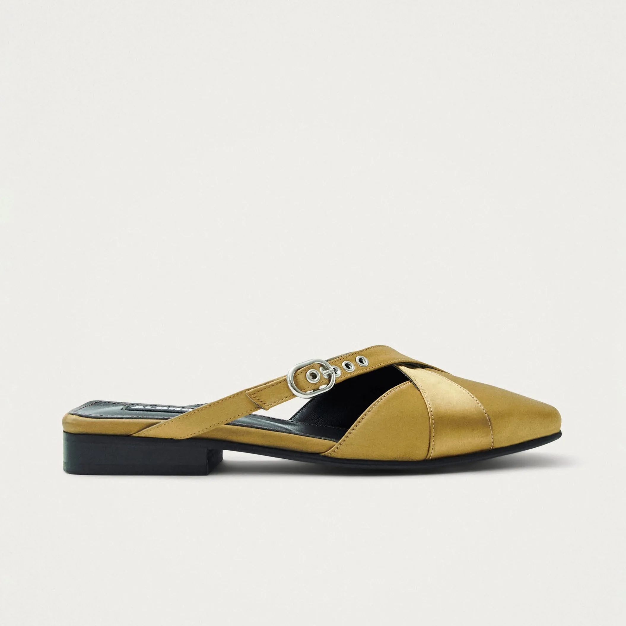 Adria Silky Gold Mules sold by Alohas product image thumbnail 3
