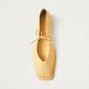 Sway Vanilla Leather Ballet Flats sold by Alohas