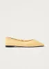Sway Vanilla Leather Ballet Flats sold by Alohas