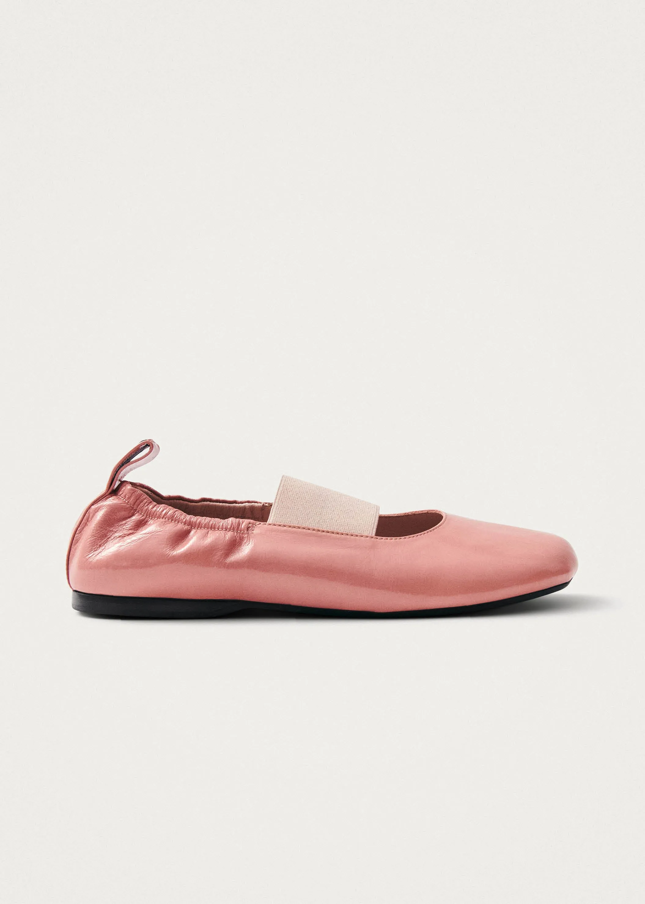 Sutton Onix Pink Leather Ballet Flats sold by Alohas