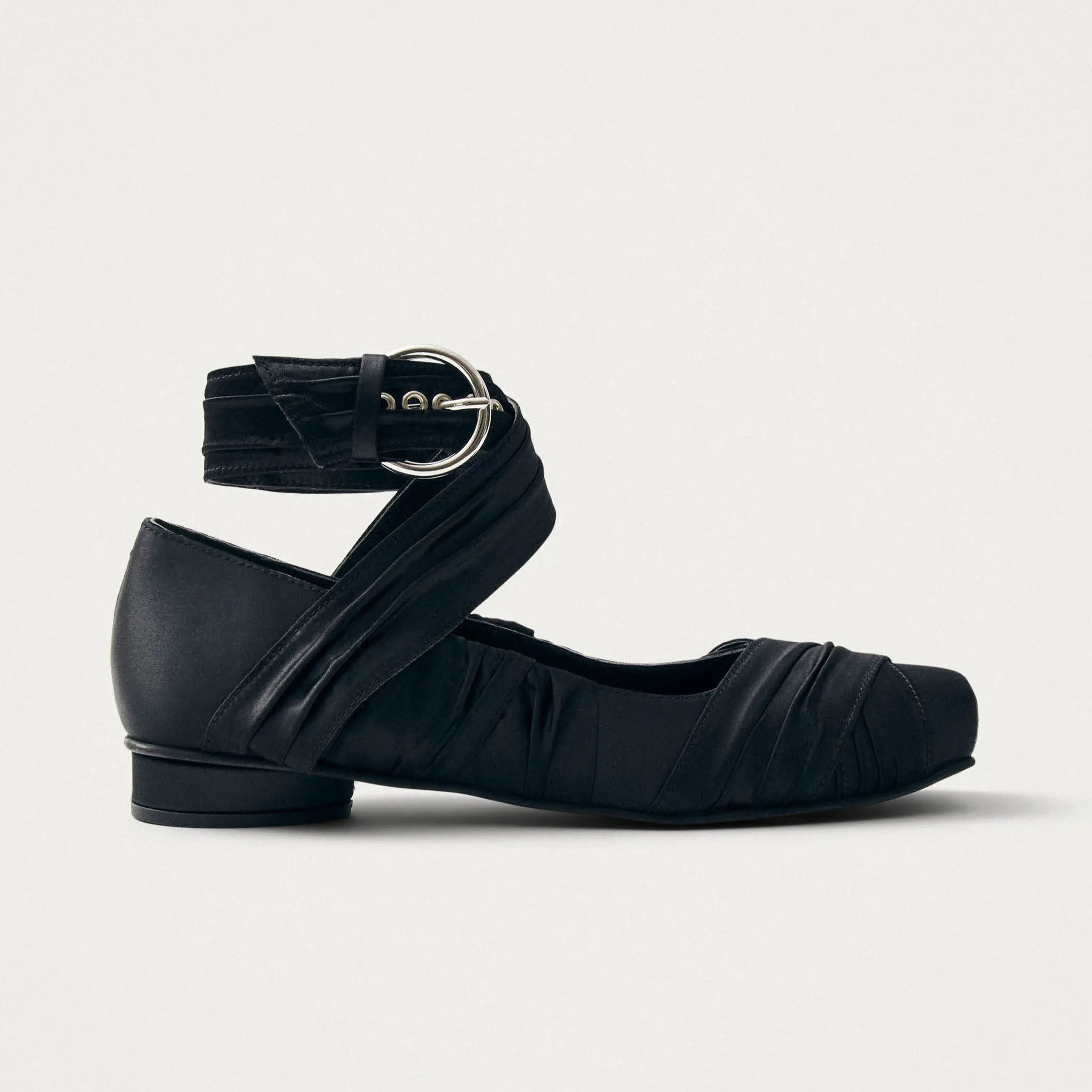 Volant Silky Black Ballet Flats sold by Alohas product image thumbnail 3