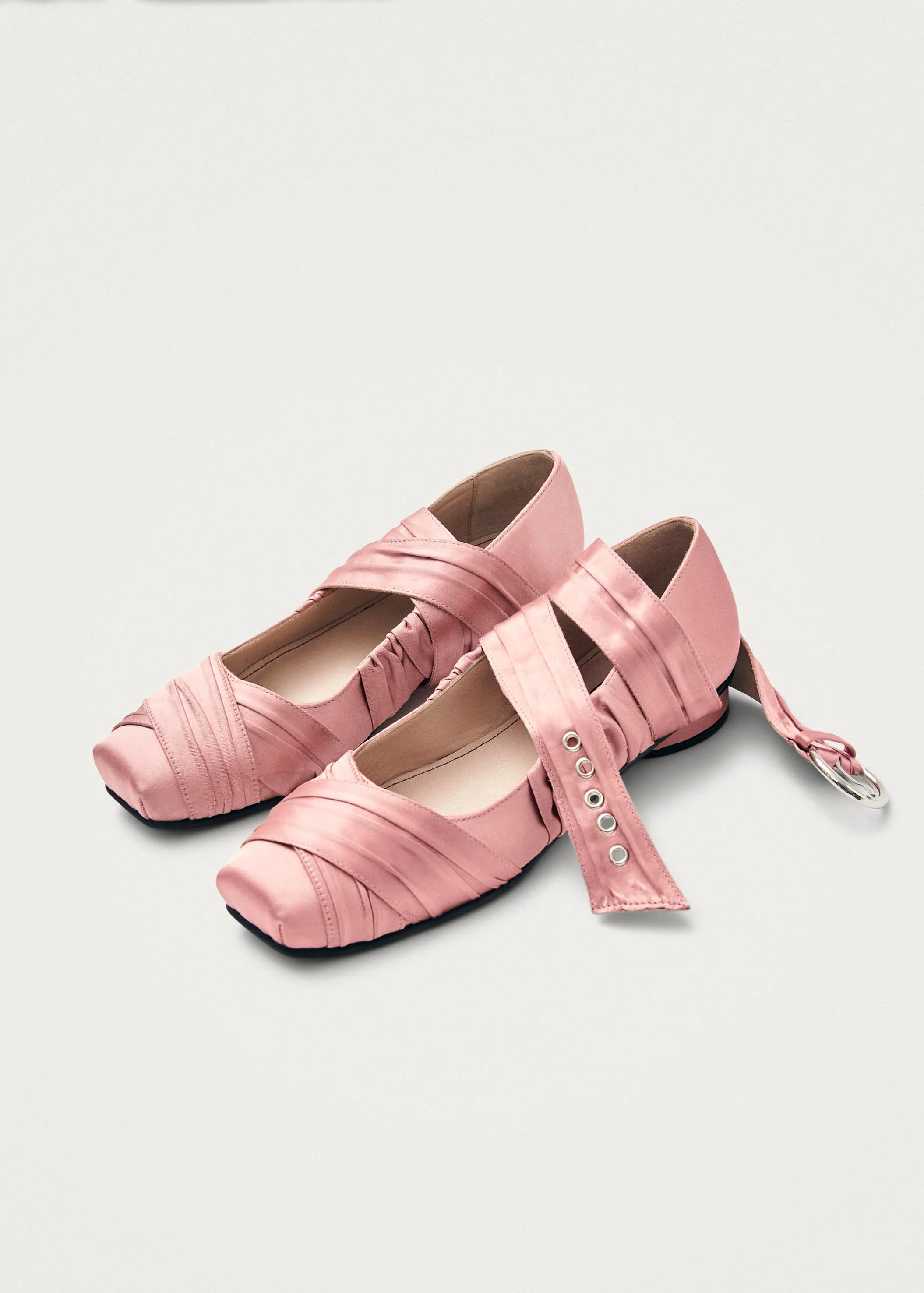 Volant Silky Pink Ballet Flats sold by Alohas product image thumbnail 2