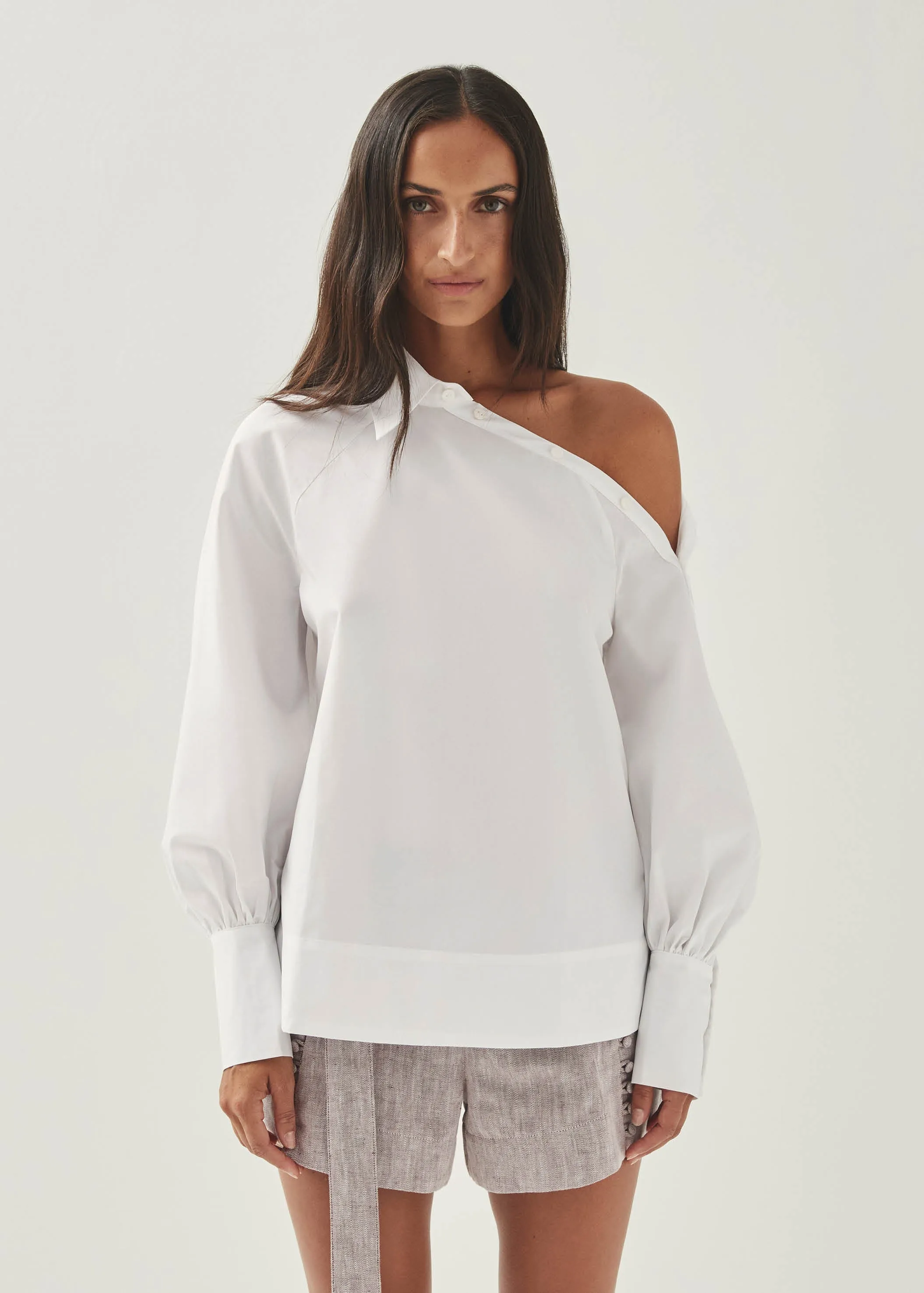 Aiko White Shirt sold by Alohas product image thumbnail 4