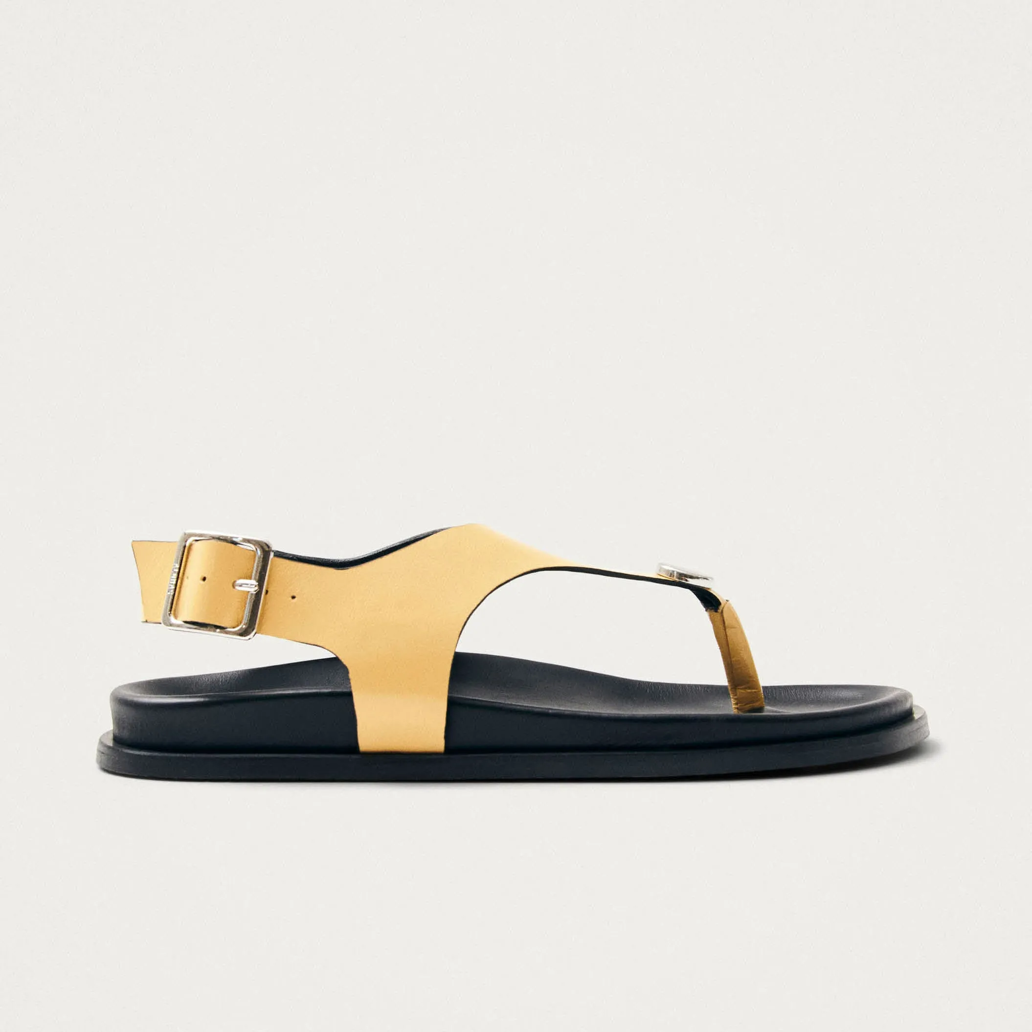 Harbor Onix Vanilla Leather Sandals sold by Alohas product image thumbnail 3
