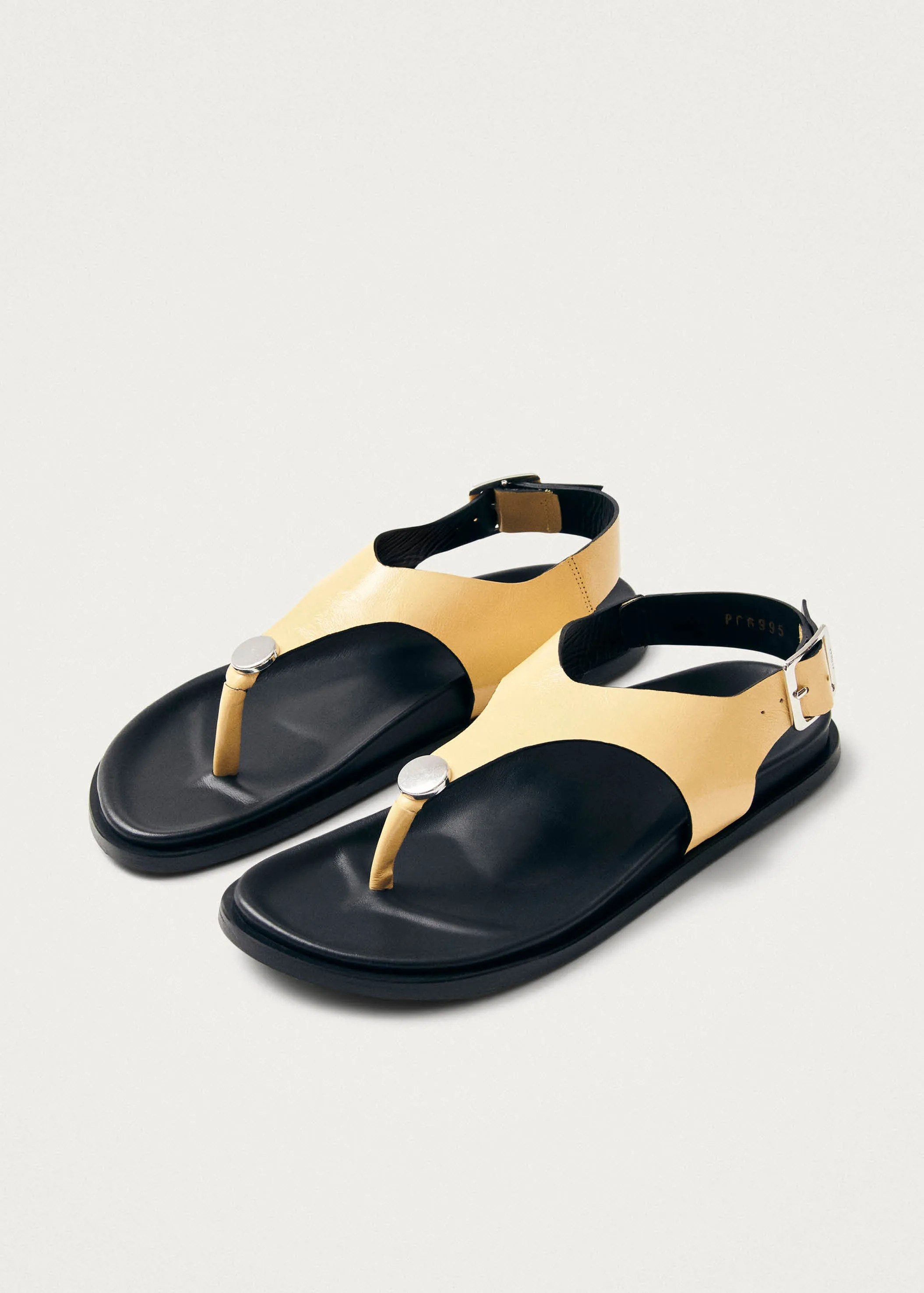 Harbor Onix Vanilla Leather Sandals sold by Alohas product image thumbnail 2
