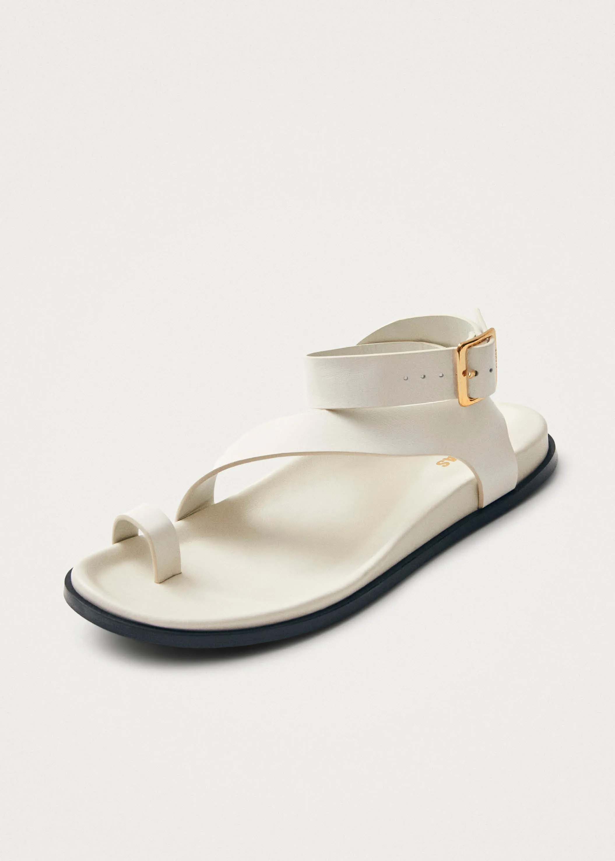 Myles White Leather Sandals sold by Alohas product image thumbnail 2