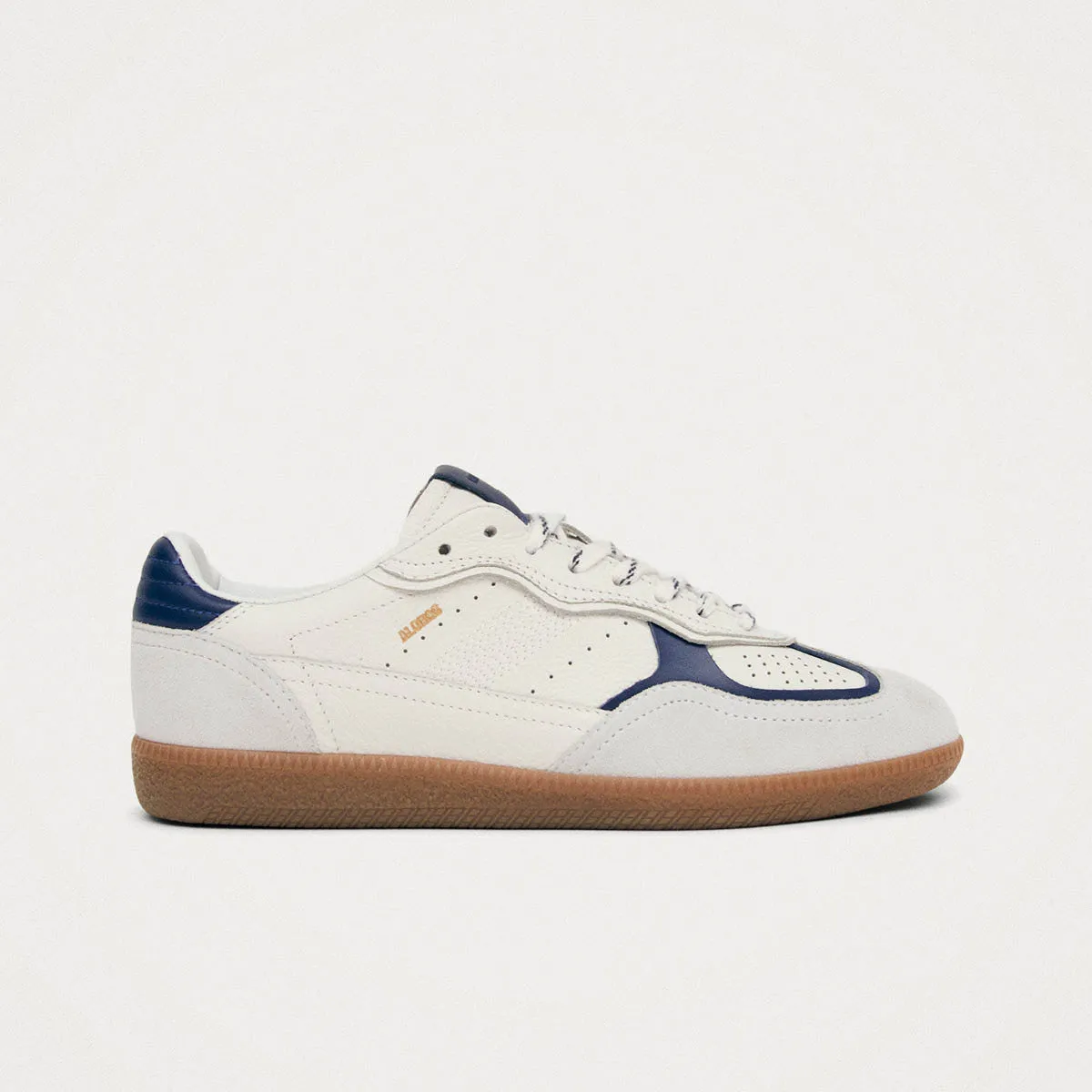 Tb.490 Rife Grain White Navy Leather Sneakers sold by Alohas product image thumbnail 3