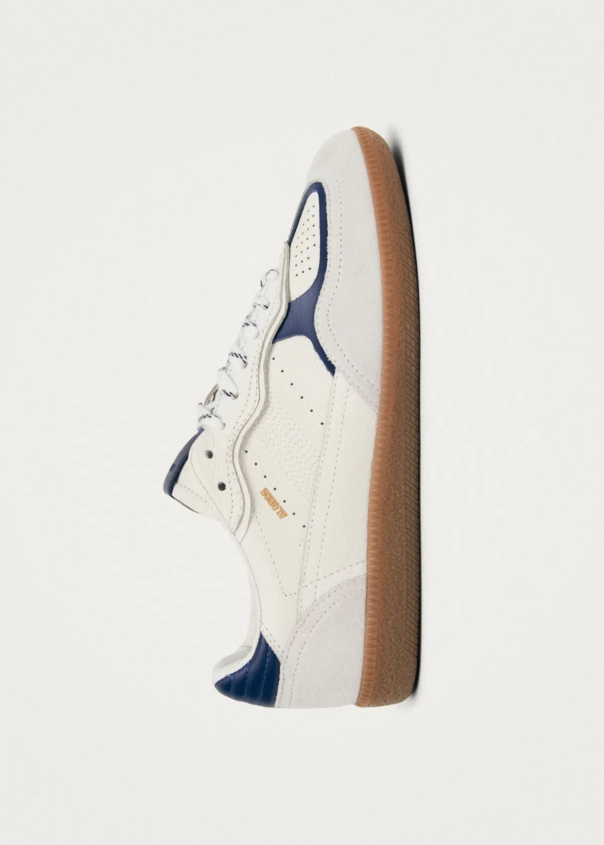 Tb.490 Rife Grain White Navy Leather Sneakers sold by Alohas product image thumbnail 5