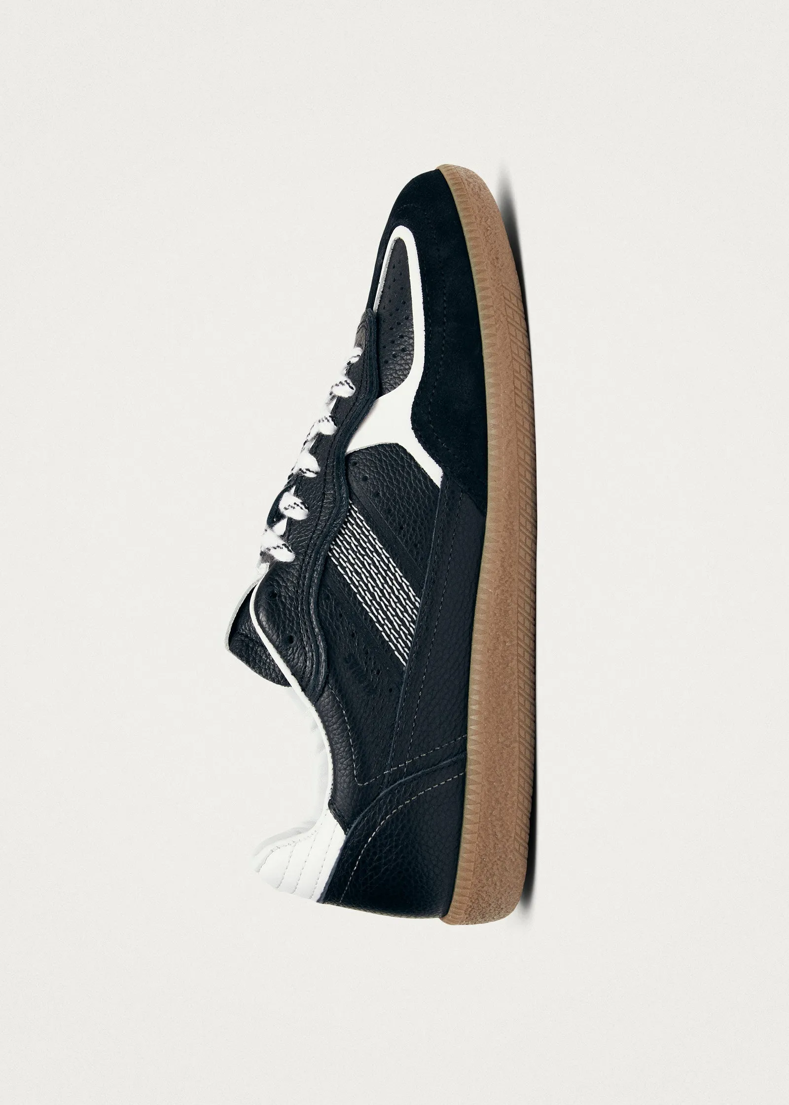 Tb.490 Rife Grain Black & White Leather Sneakers sold by Alohas product image thumbnail 5