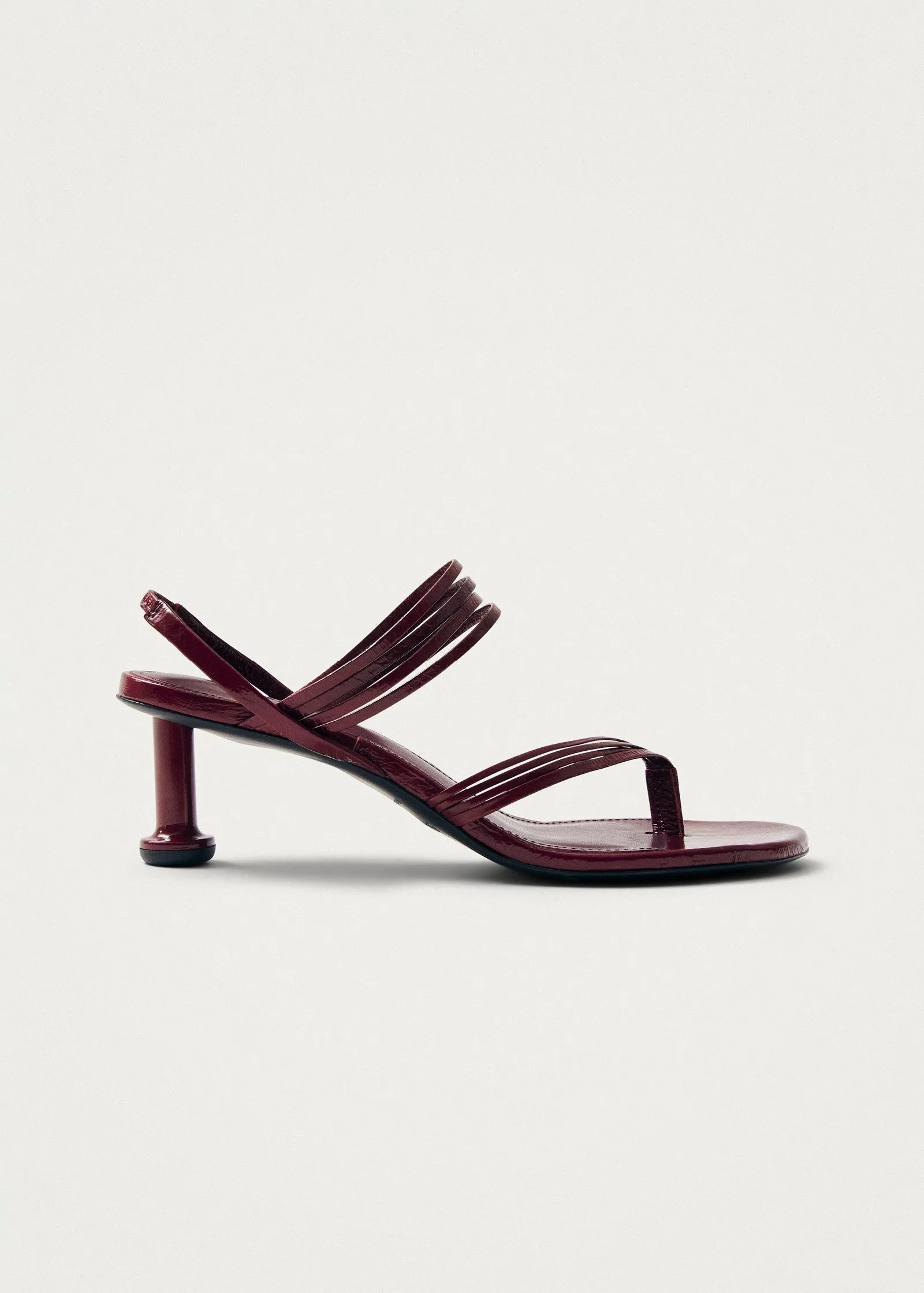 Salsa Burgundy Leather Sandals sold by Alohas