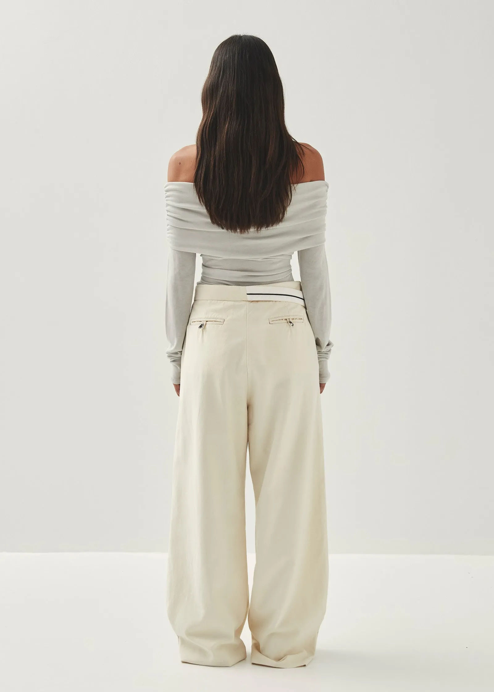 Emica Gray Top sold by Alohas product image thumbnail 2