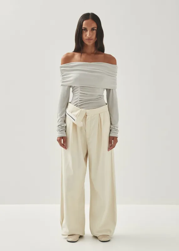 Emica Gray Top sold by Alohas