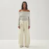 Emica Gray Top sold by Alohas