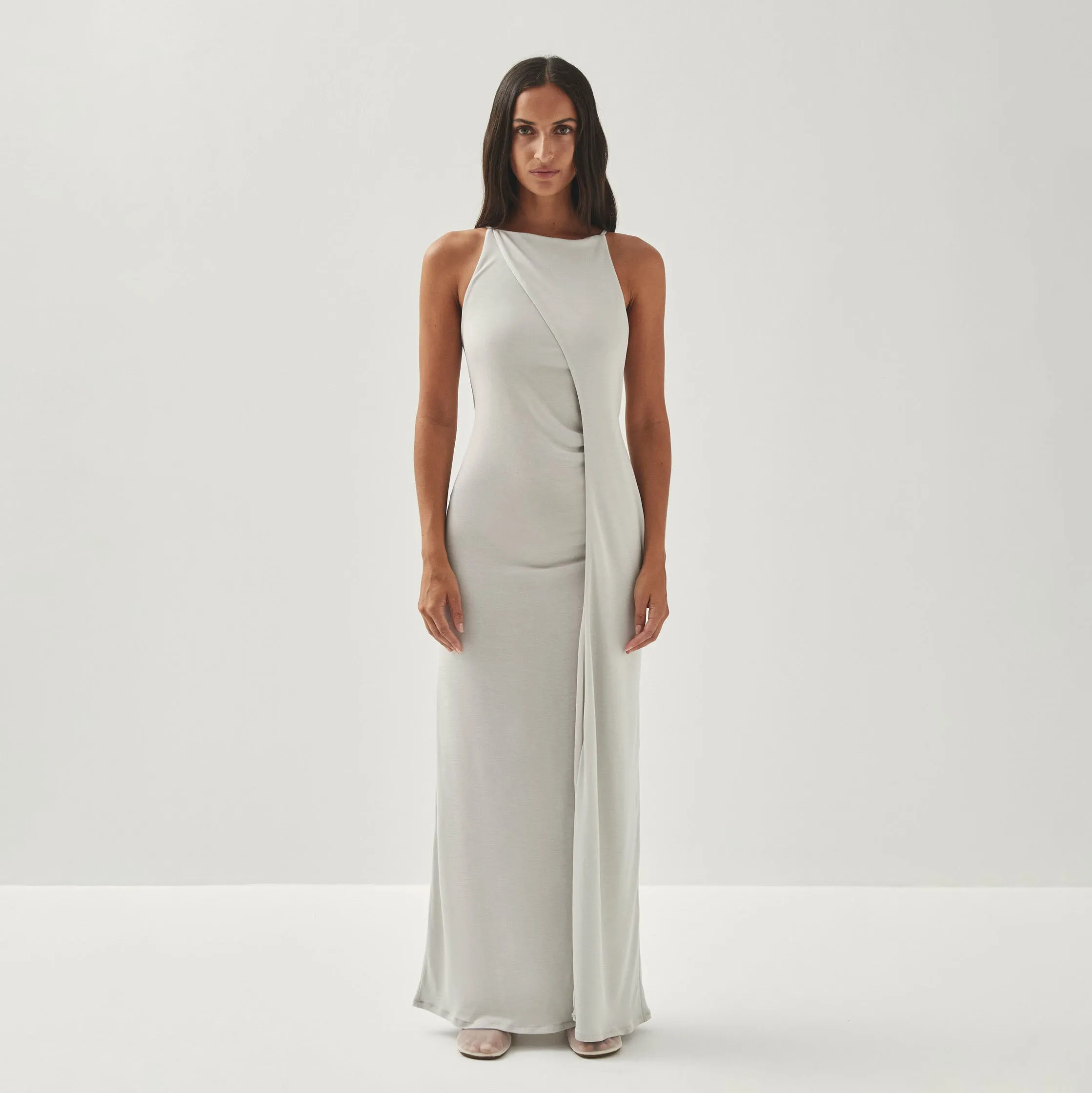 Hikari Gray Dress sold by Alohas product image thumbnail 3