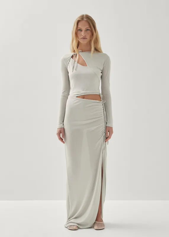 Doi Gray Dress sold by Alohas