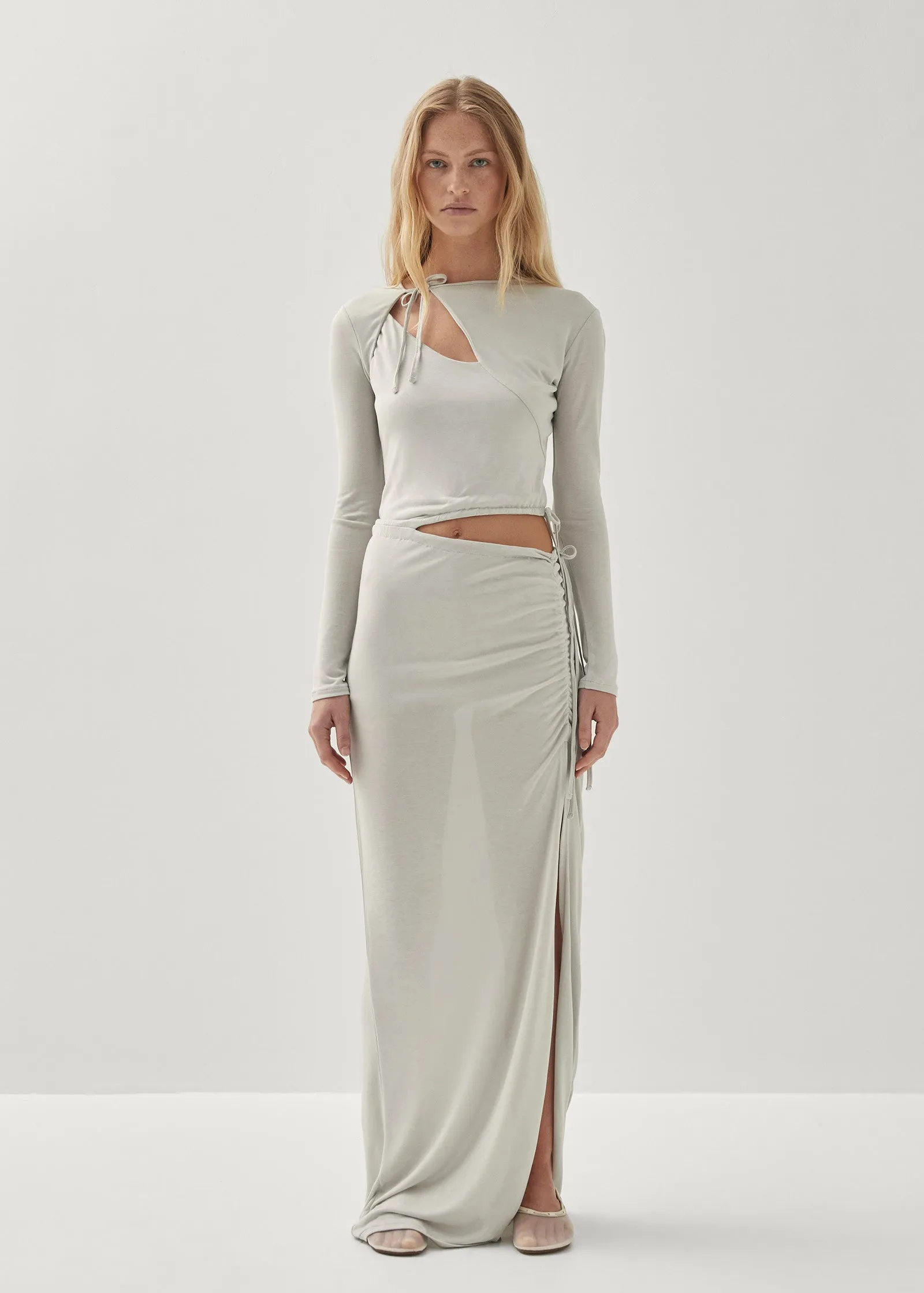 Doi Gray Dress sold by Alohas