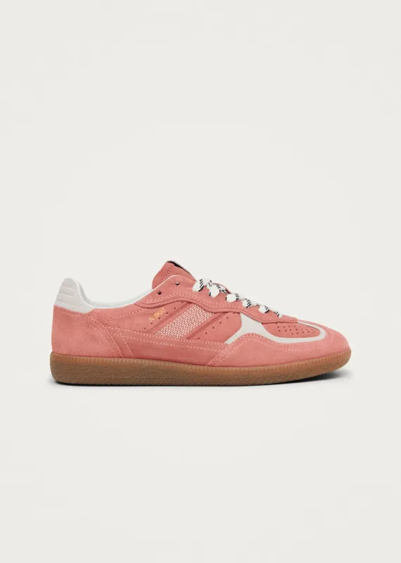 Tb.490 Rife Salmon Pink Leather Sneakers sold by Alohas