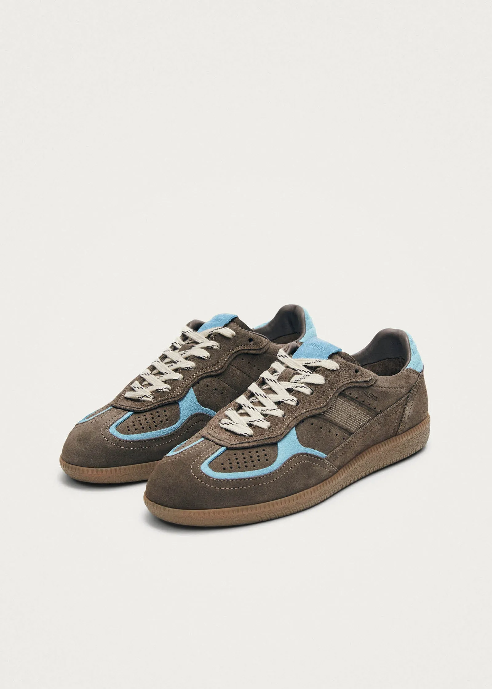 Tb.490 Rife Taupe Cornflower Blue Leather Sneakers sold by Alohas product image thumbnail 2