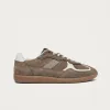 Tb.490 Rife Taupe Leather Sneakers sold by Alohas
