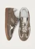 Tb.490 Rife Taupe Leather Sneakers sold by Alohas