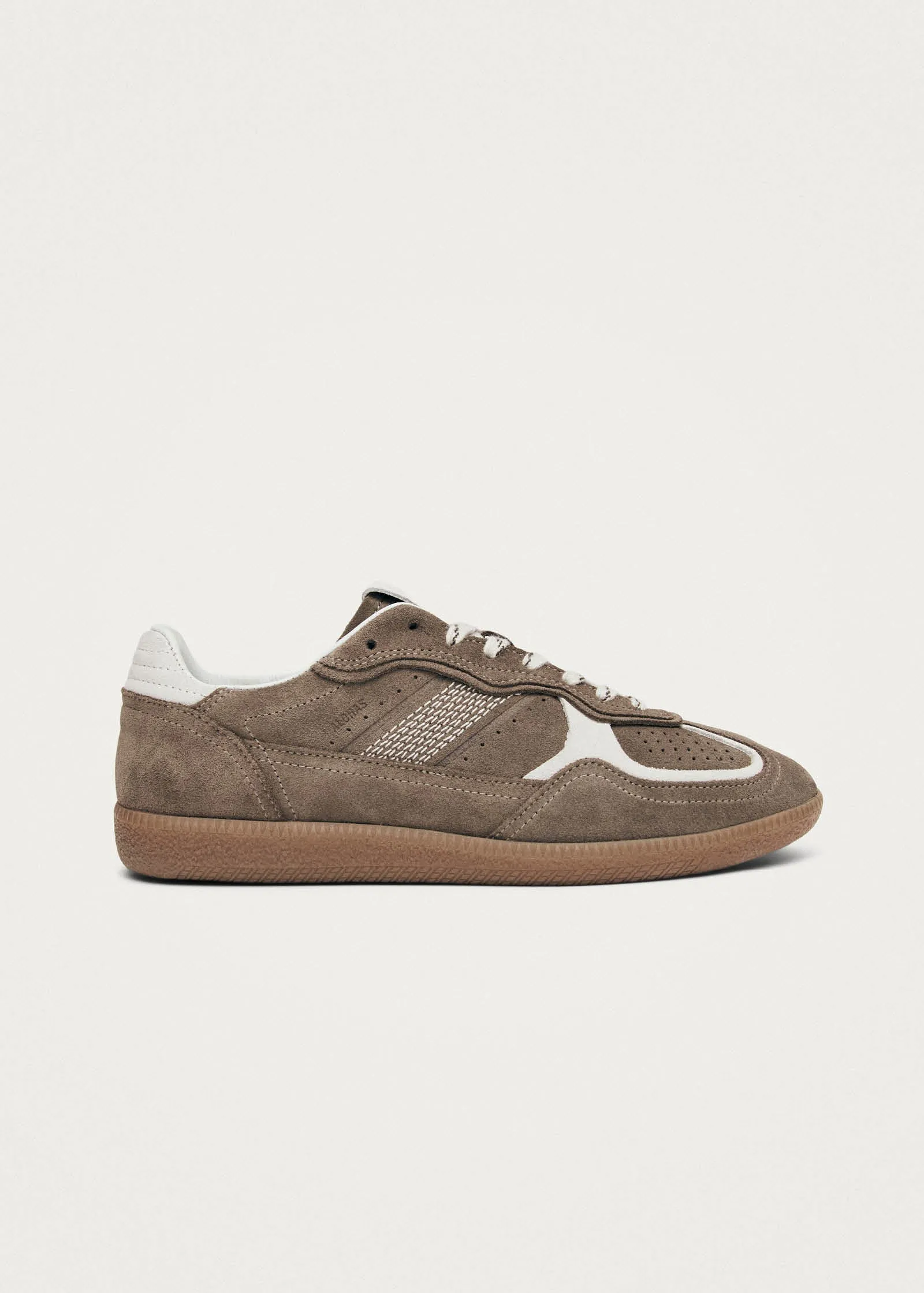 Tb.490 Rife Taupe Leather Sneakers sold by Alohas