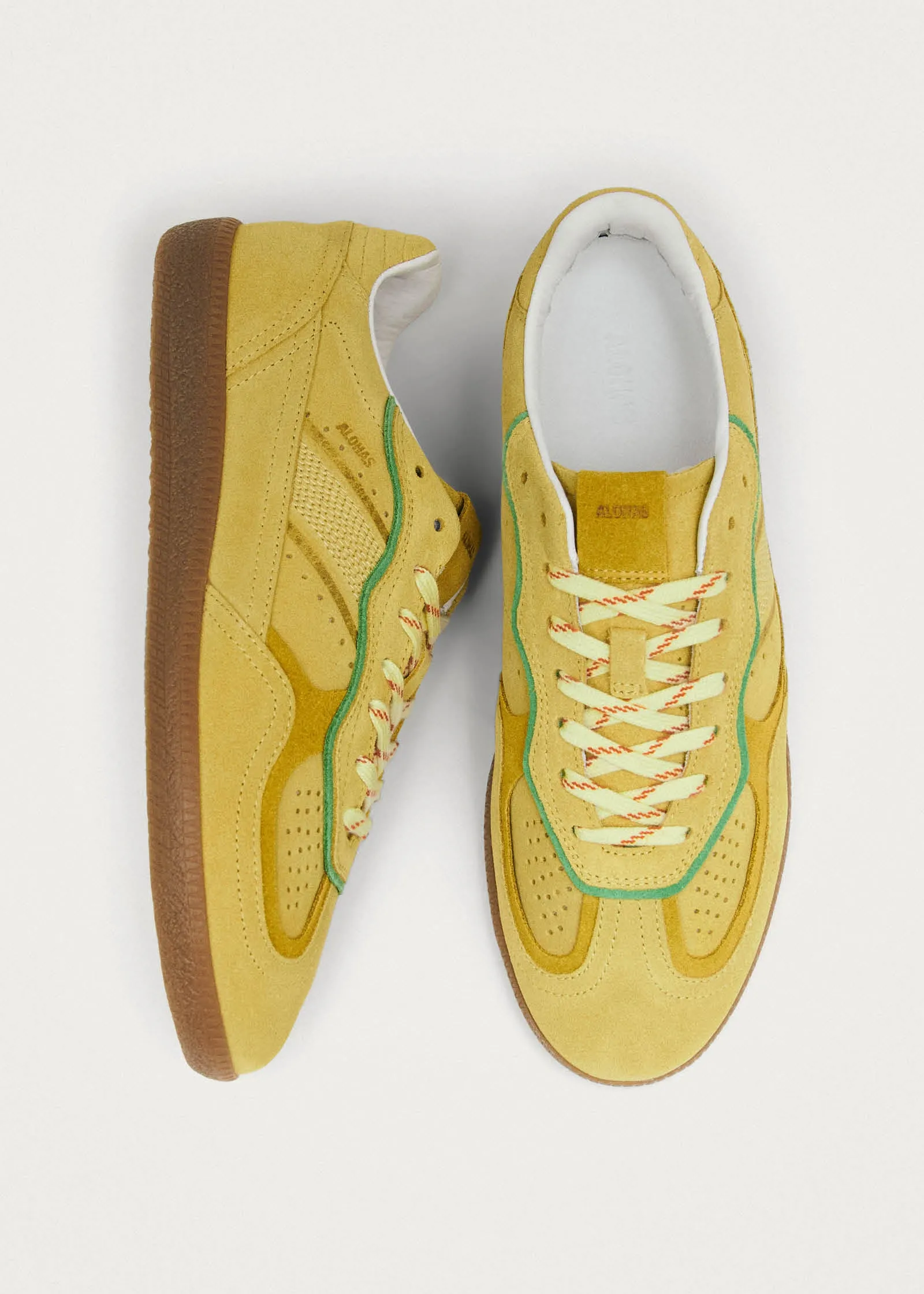 Tb.490 Rife Pale Yellow Leather Sneakers sold by Alohas product image thumbnail 5