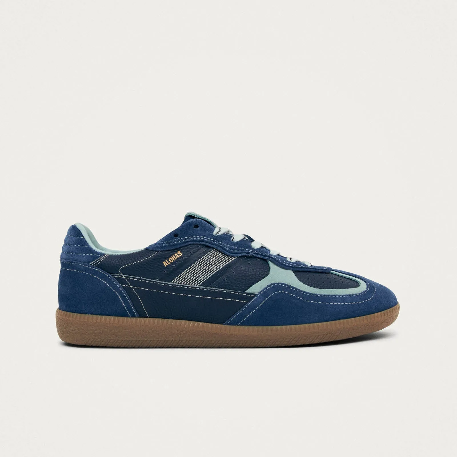 Tb.490 Rife Grain Cobalt Leather Sneakers sold by Alohas product image thumbnail 3