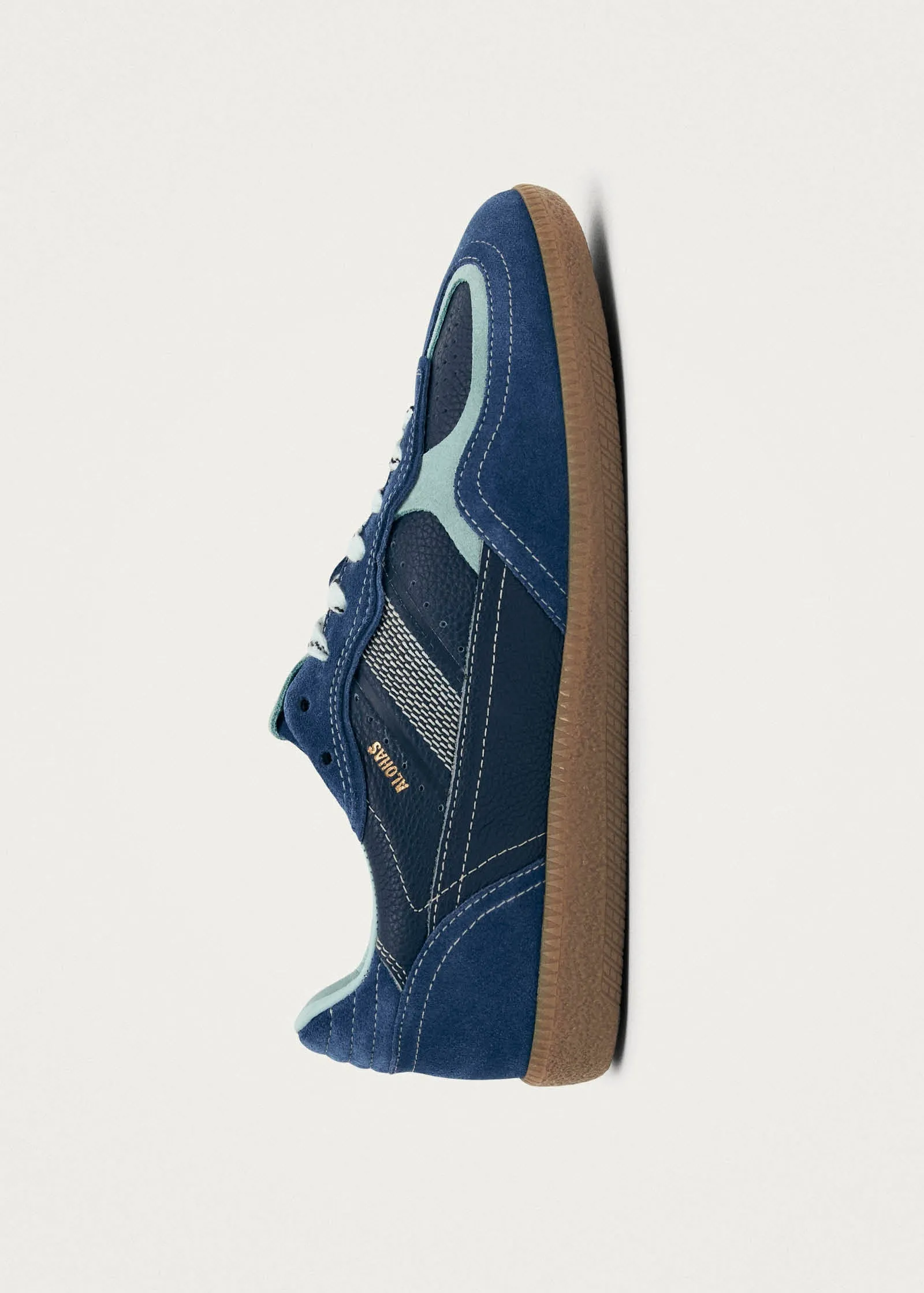 Tb.490 Rife Grain Cobalt Leather Sneakers sold by Alohas product image thumbnail 4