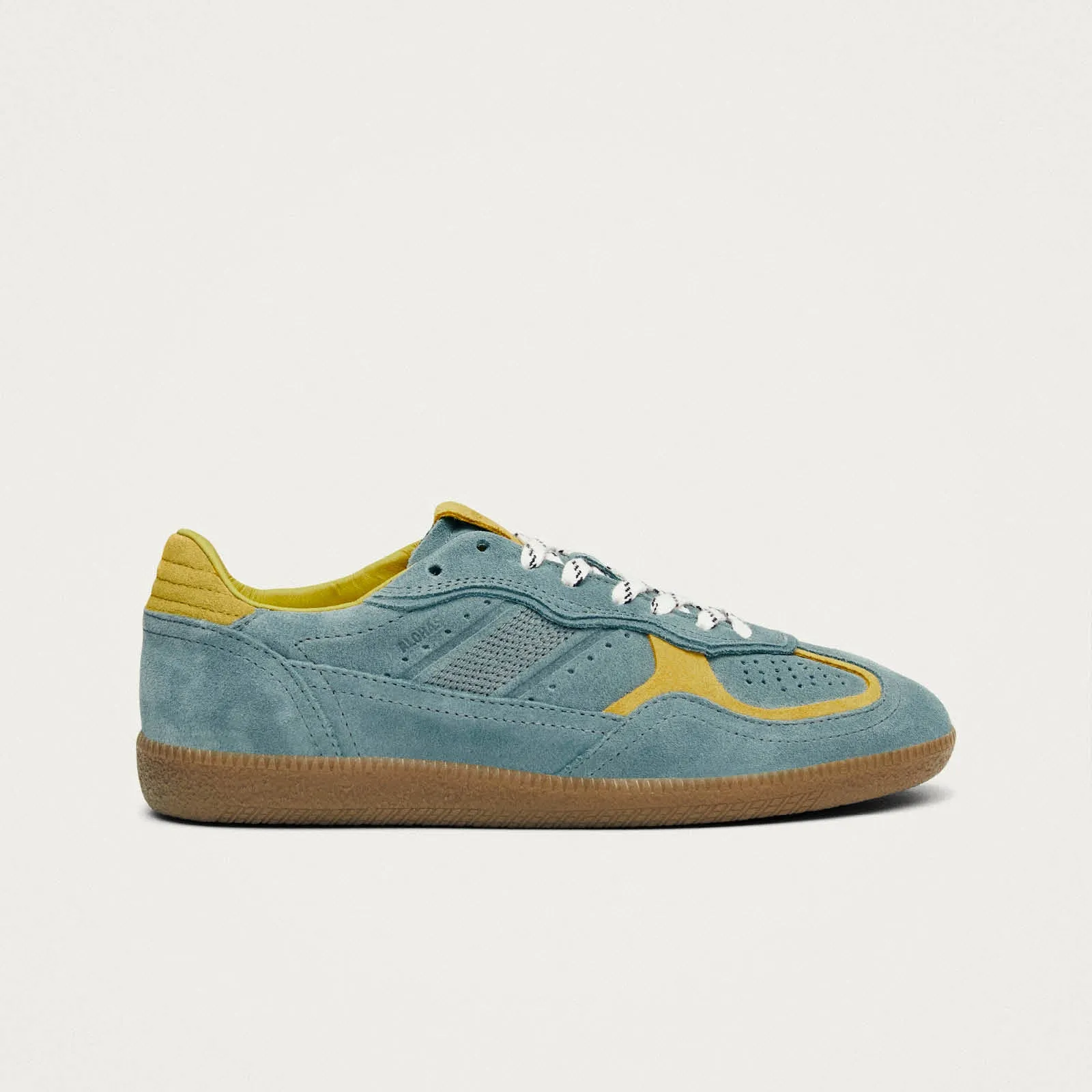Tb.490 Rife Blue Grey Leather Sneakers sold by Alohas product image thumbnail 3