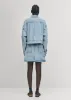 India Light Blue Denim Jacket sold by Alohas