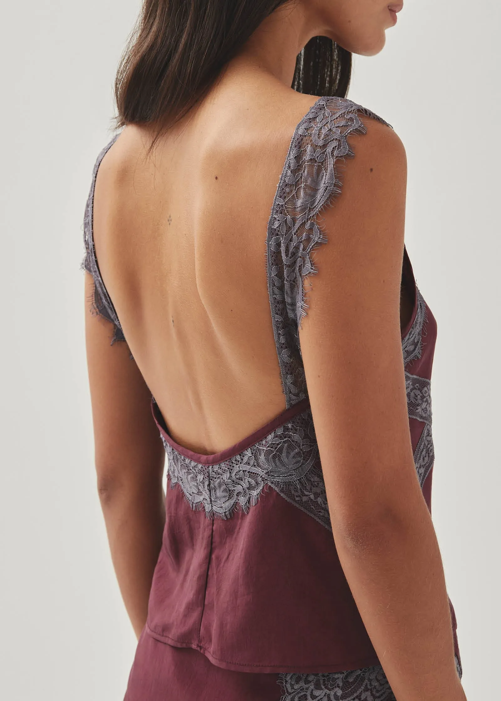 Hebe Burgundy Top sold by Alohas product image thumbnail 2