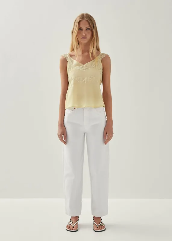 Hebe Yellowish Top sold by Alohas