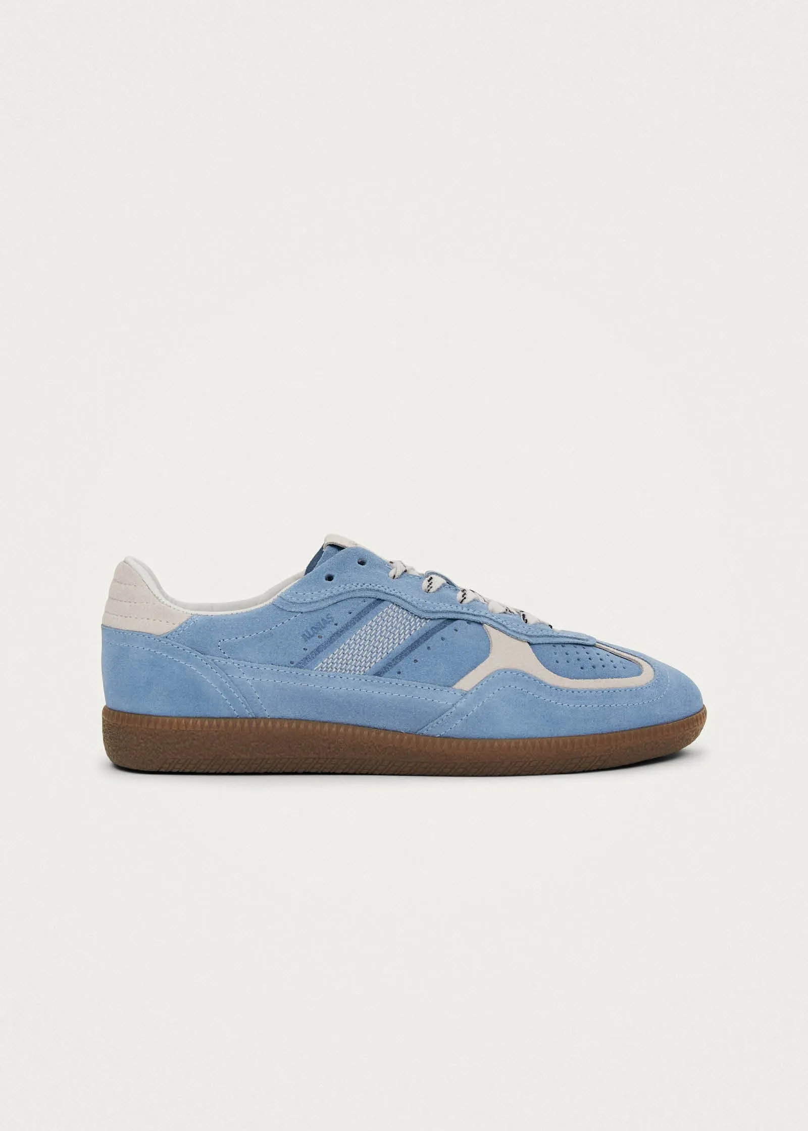 Tb.490 Rife Cornflower Blue Cream Leather Sneakers sold by Alohas