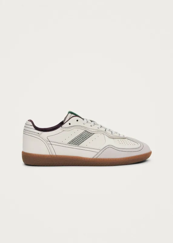 Tb.490 White Purple Green Leather Sneakers sold by Alohas