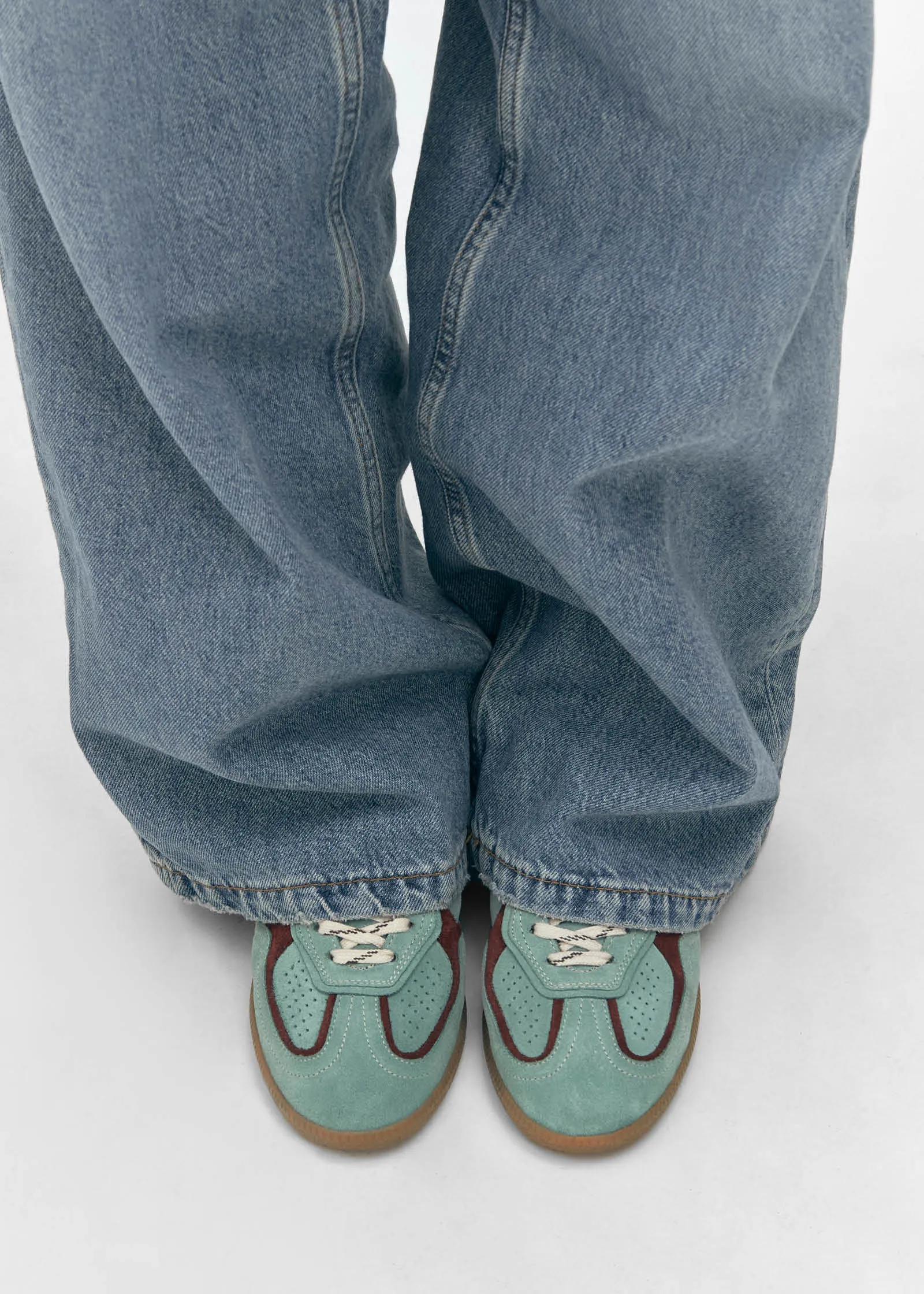 Tb.490 Rife Matcha Leather Sneakers sold by Alohas product image thumbnail 2