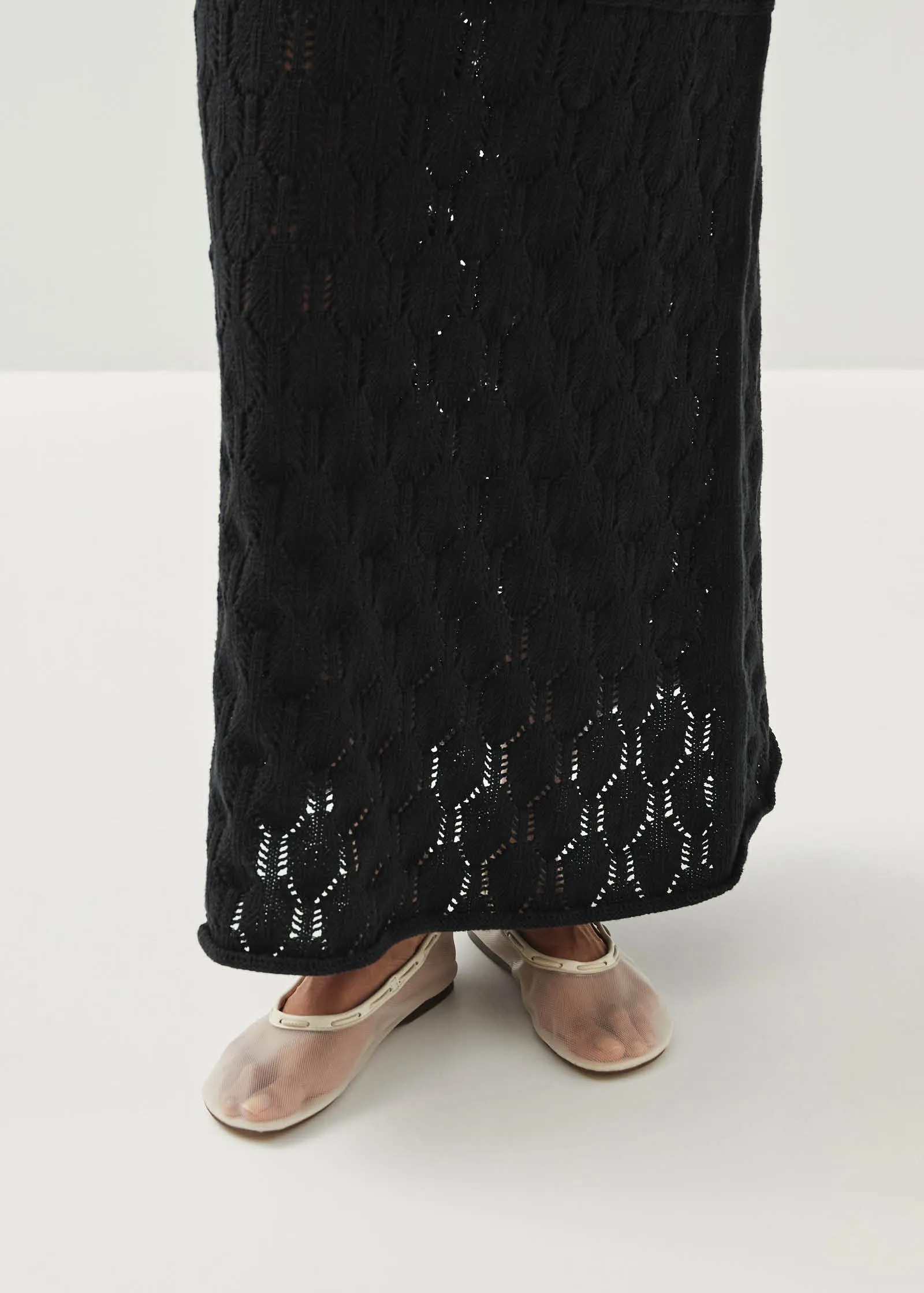 Show Black Tricot Dress sold by Alohas product image thumbnail 5
