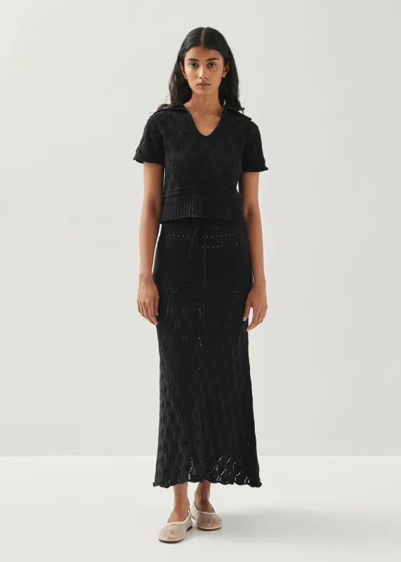 Noeli Black Sweater sold by Alohas