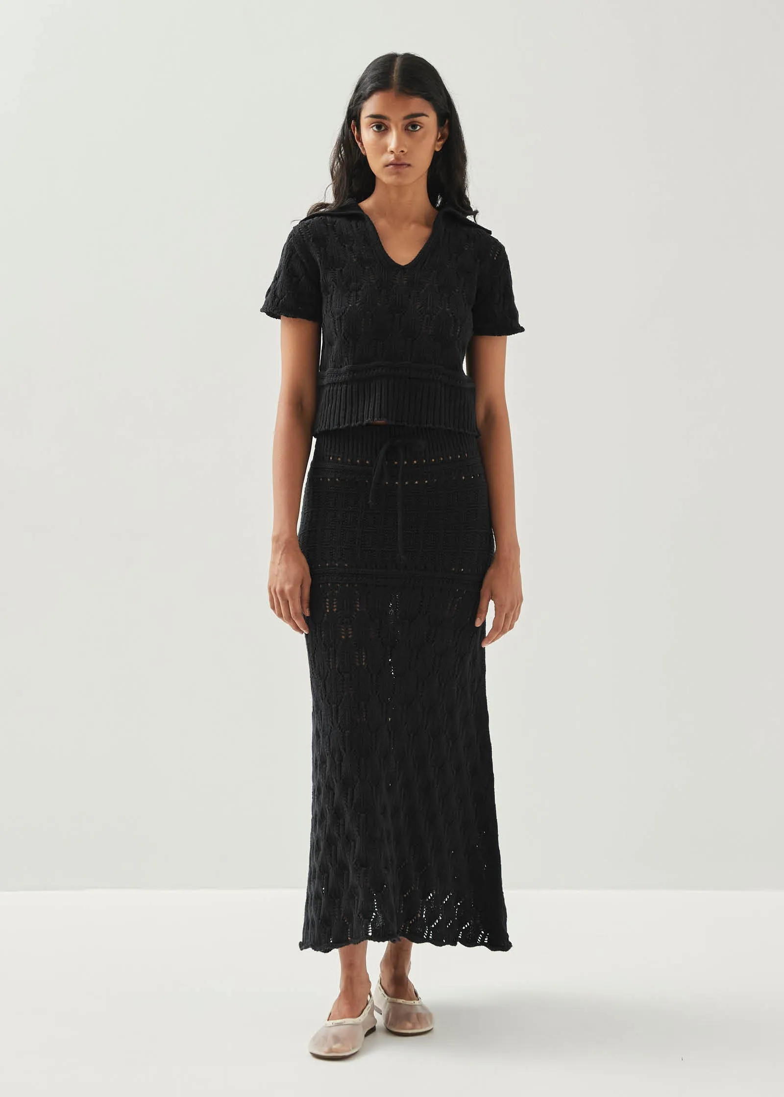 Noeli Black Sweater sold by Alohas