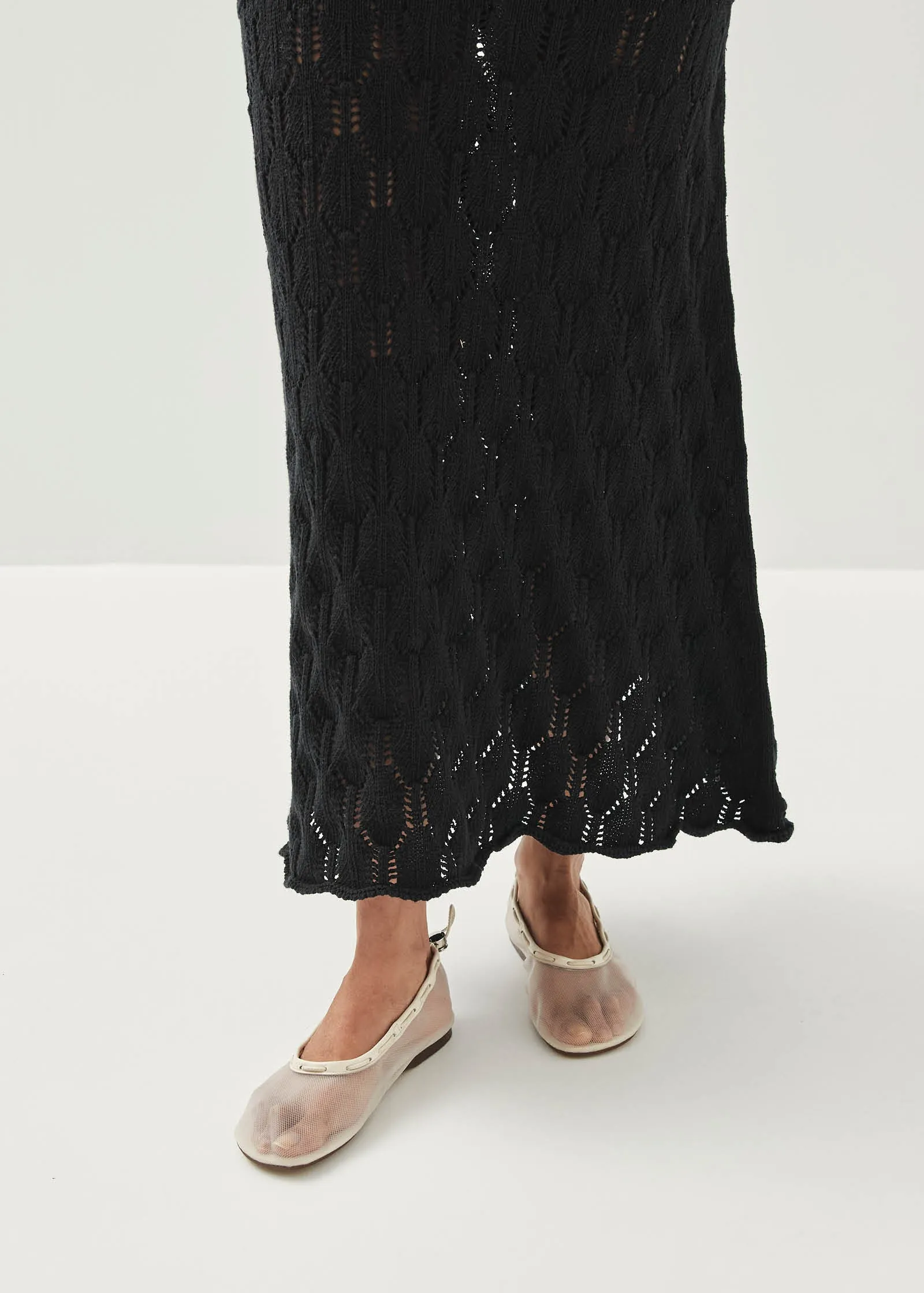 Mauver Black Tricot Skirt sold by Alohas product image thumbnail 5