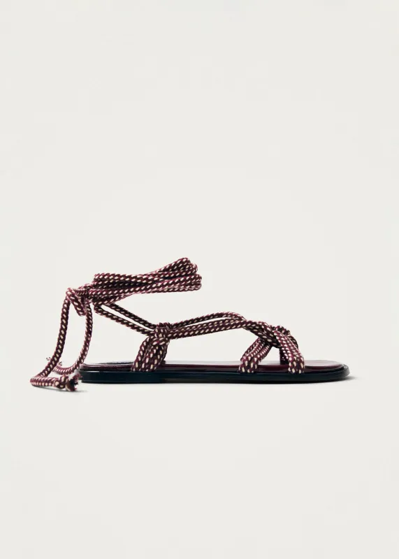 Tory Burgundy Sandals sold by Alohas