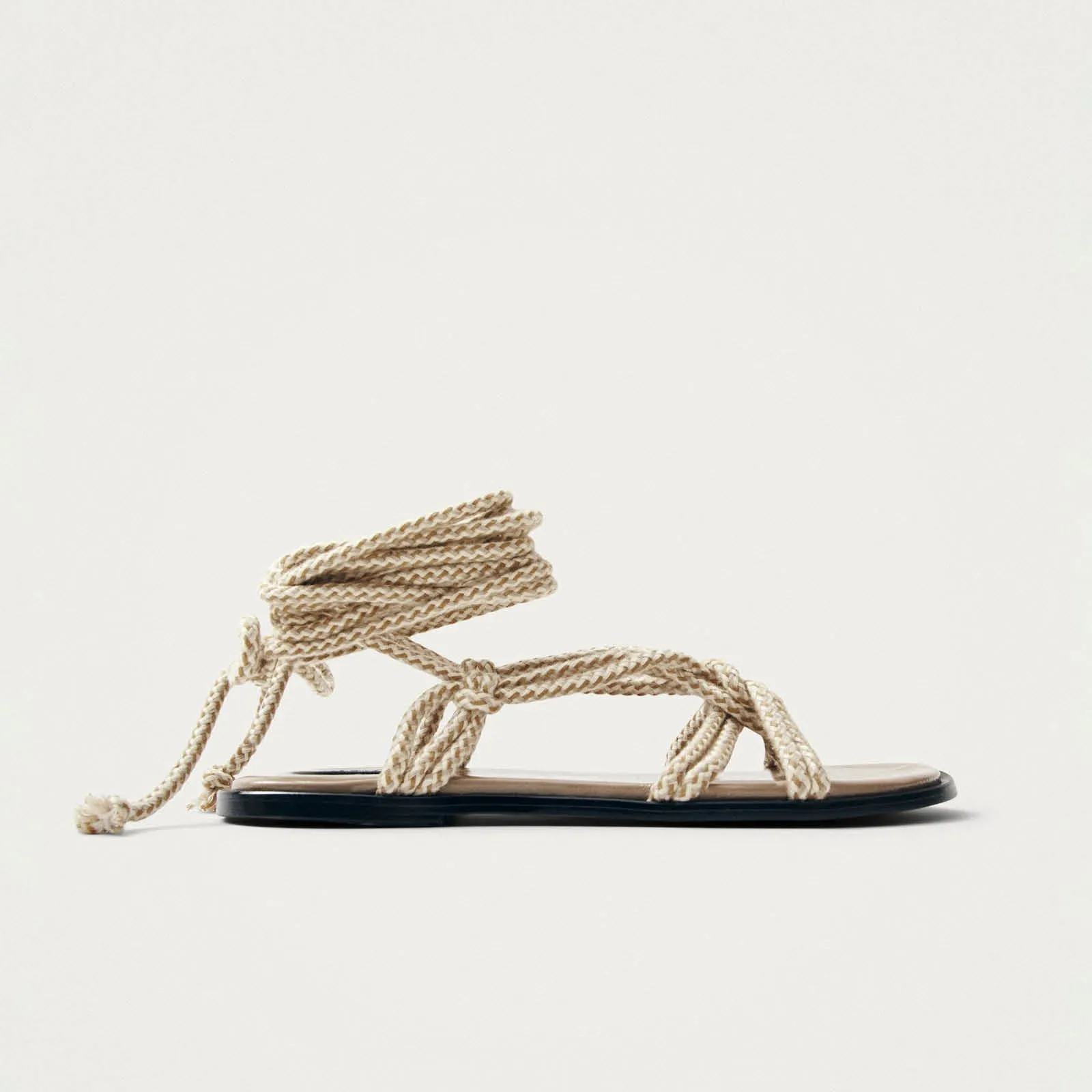 Tory Stone Beige Sandals sold by Alohas product image thumbnail 3