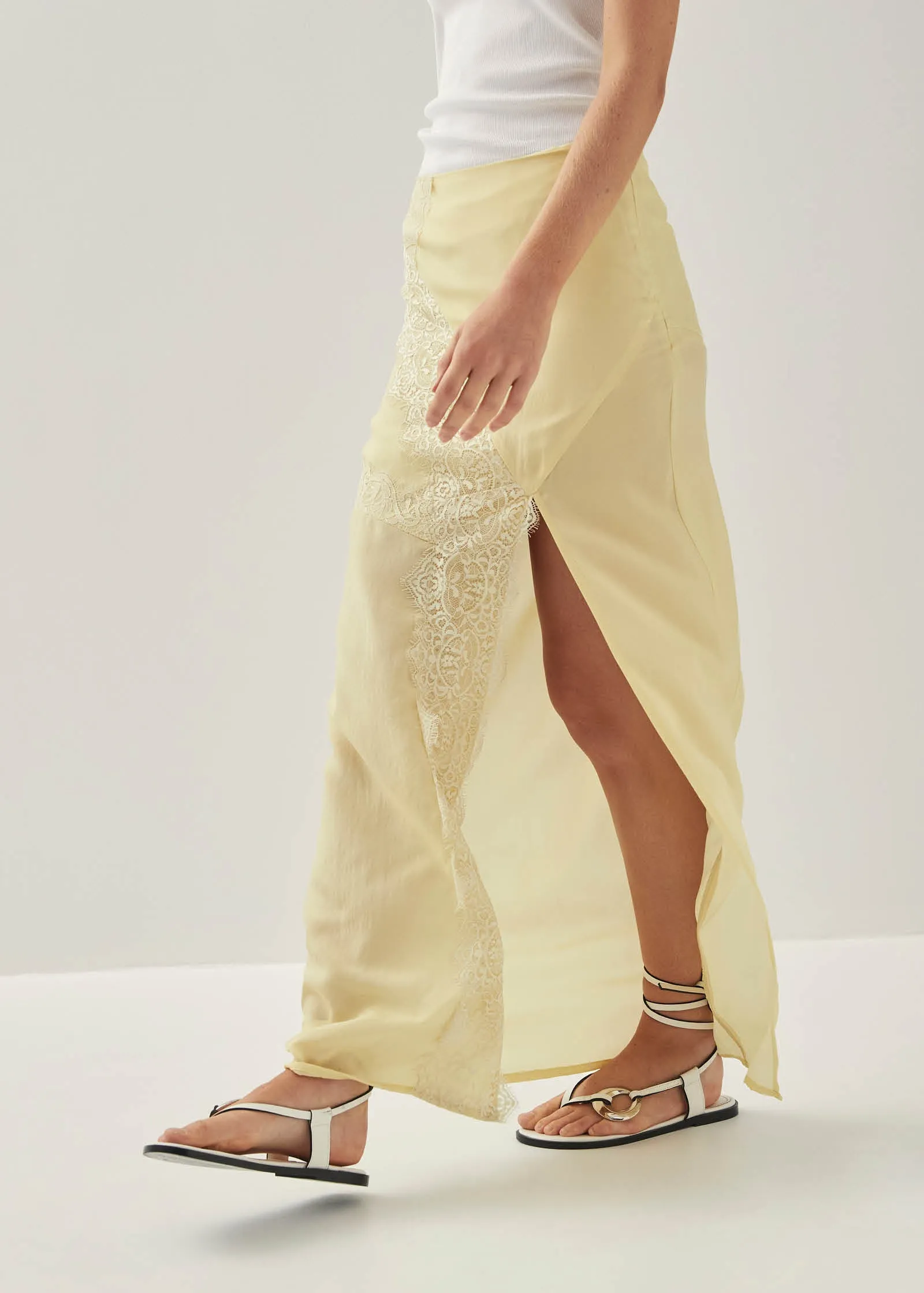 Nusa Yellowish Skirt sold by Alohas product image thumbnail 2
