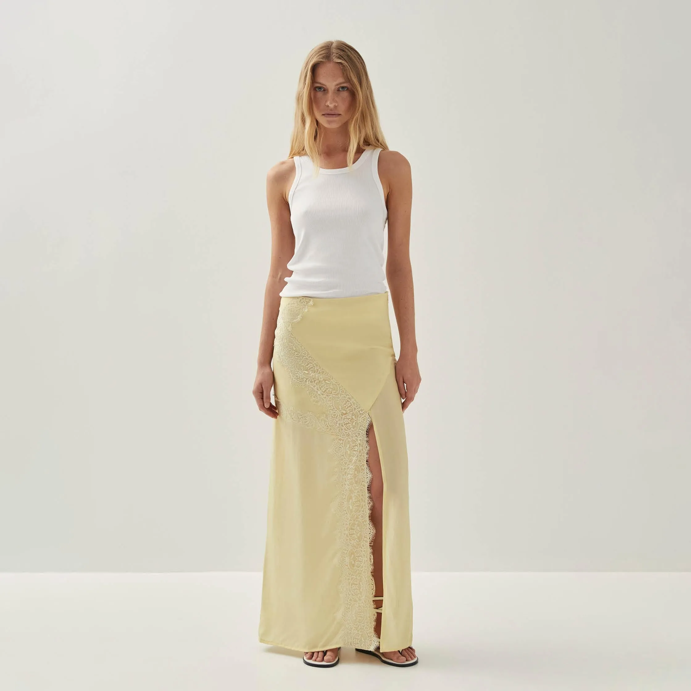 Nusa Yellowish Skirt sold by Alohas product image thumbnail 3