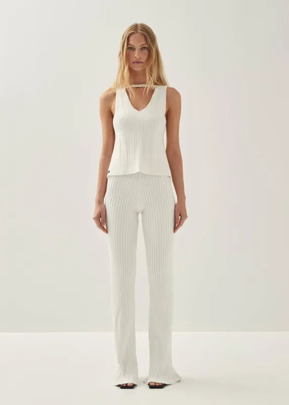 Gina White Trousers made by Alohas