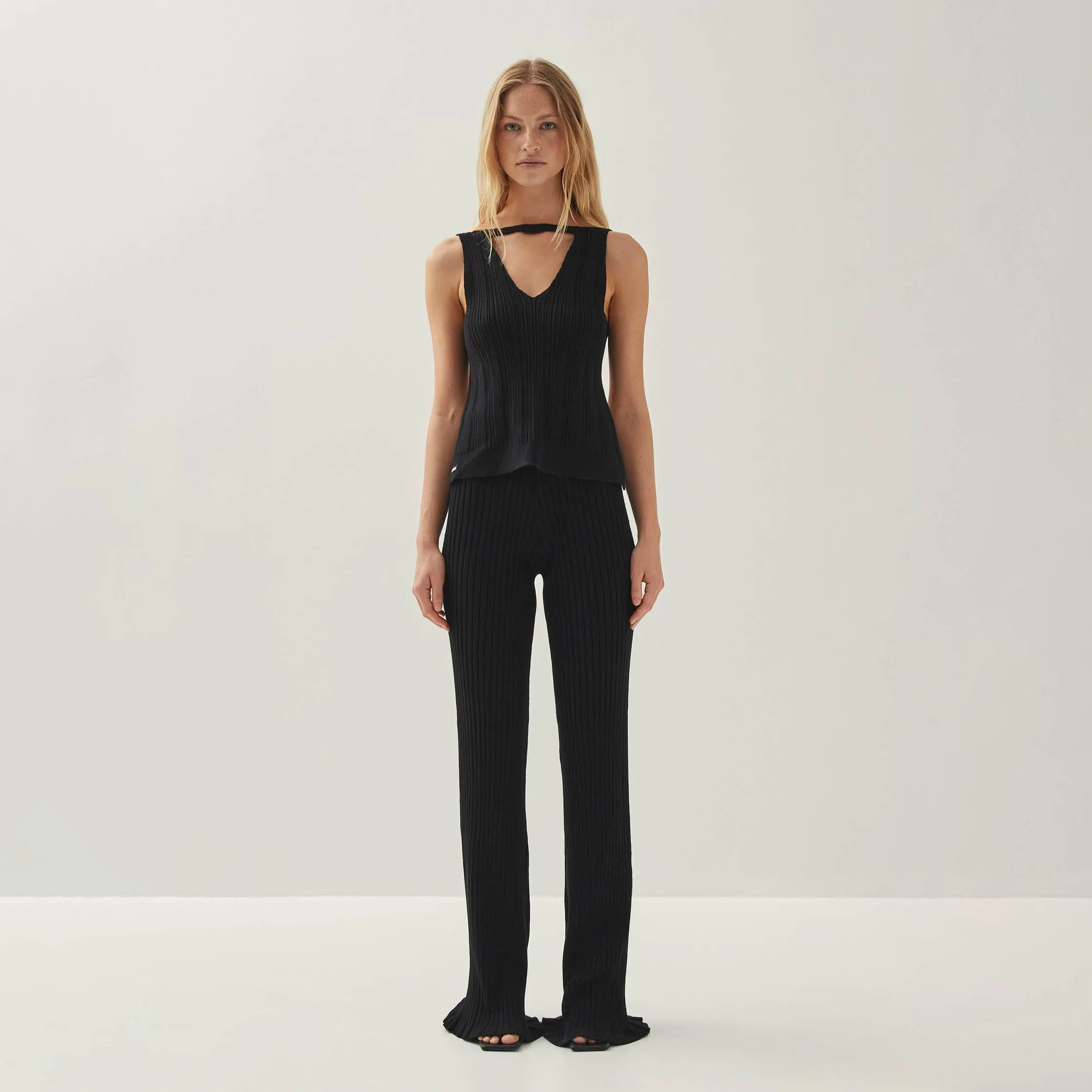 Temis Black Tricot Top sold by Alohas product image thumbnail 3