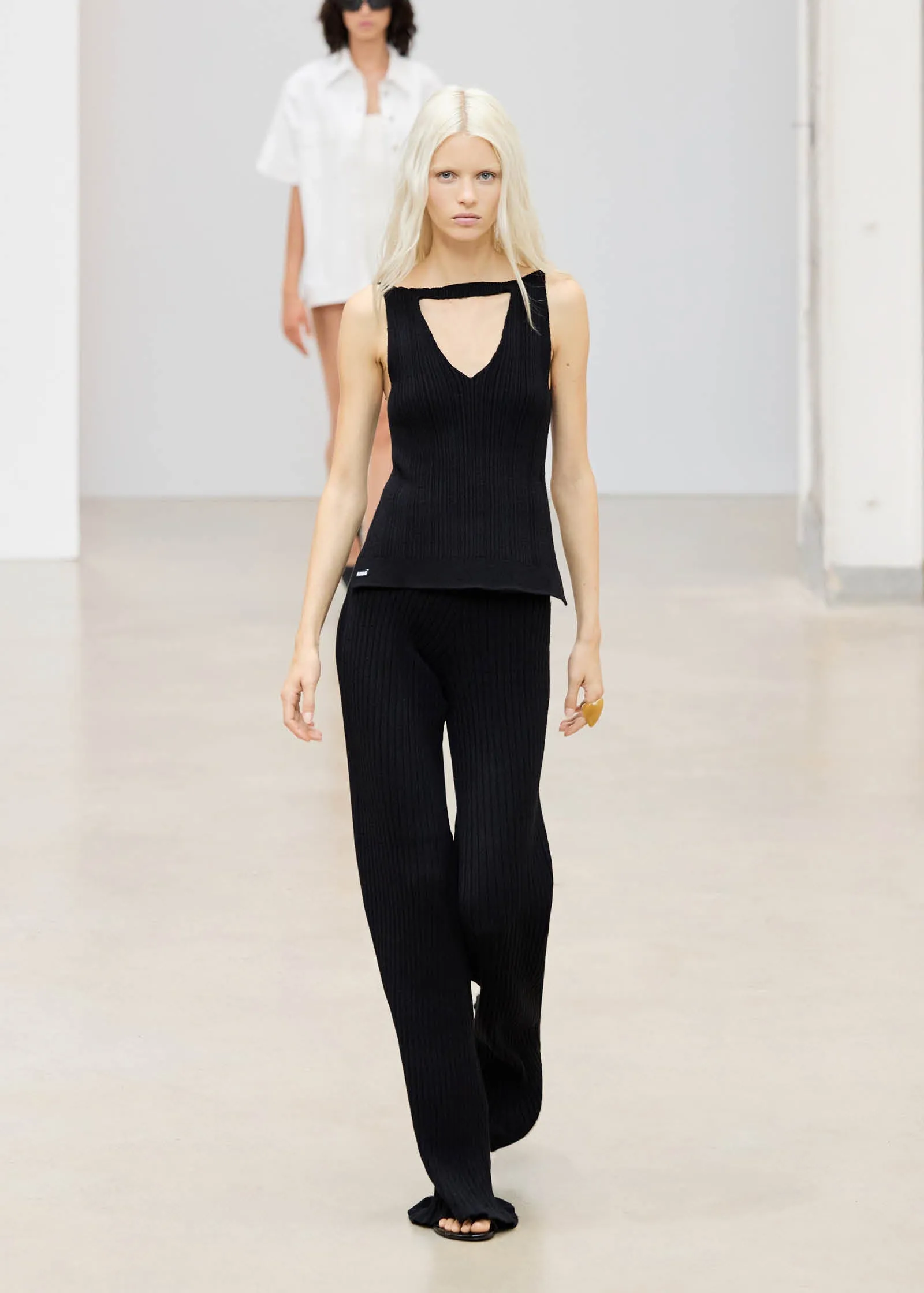 Temis Black Tricot Top sold by Alohas product image thumbnail 2