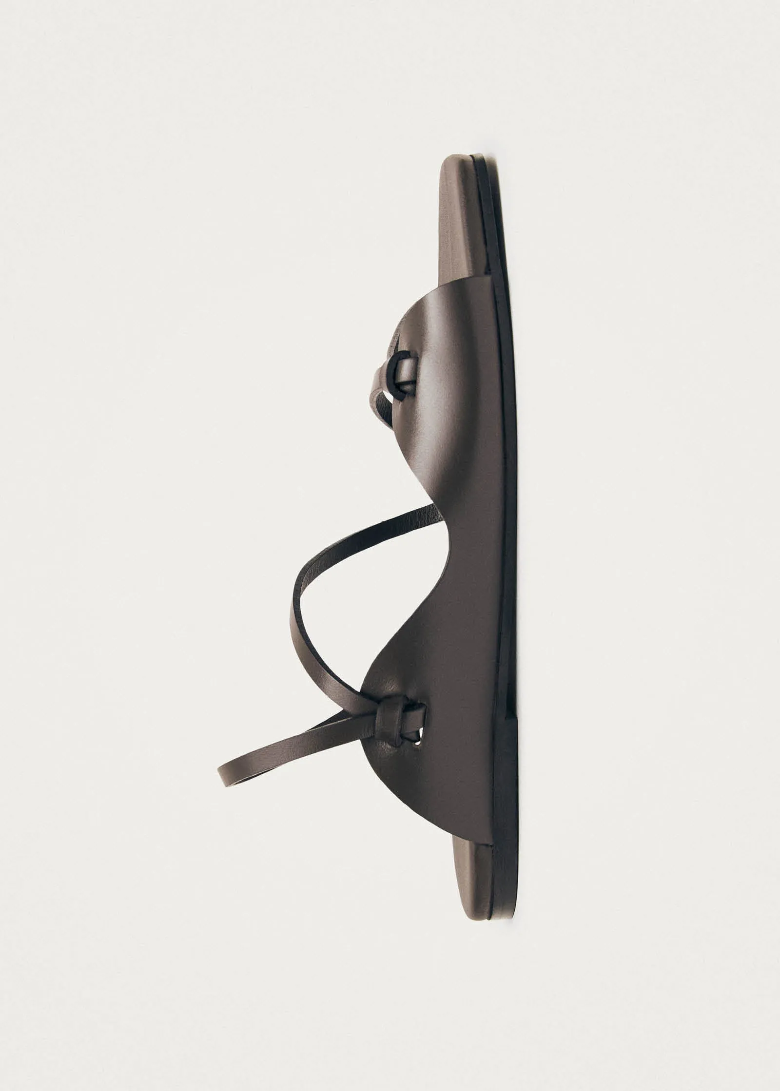 Minae Brown Leather Sandals sold by Alohas product image thumbnail 4